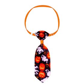 Halloween Dog Accessoires Small Dog Bow Tie Skull Pet Supplies Dog Bows Pet Dog Bowtie/ Neckties Small Dog Hari Bows (style: 9)